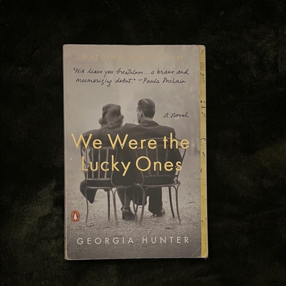 We Were the Lucky Ones by Georgia Hunter - Gray & Gold Paperback